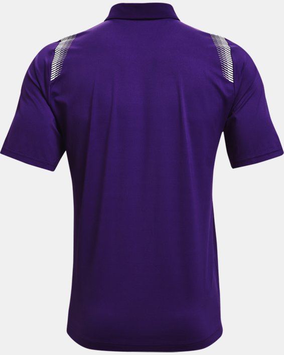 Men's UA Iso-Chill Polo, Purple, pdpMainDesktop image number 5